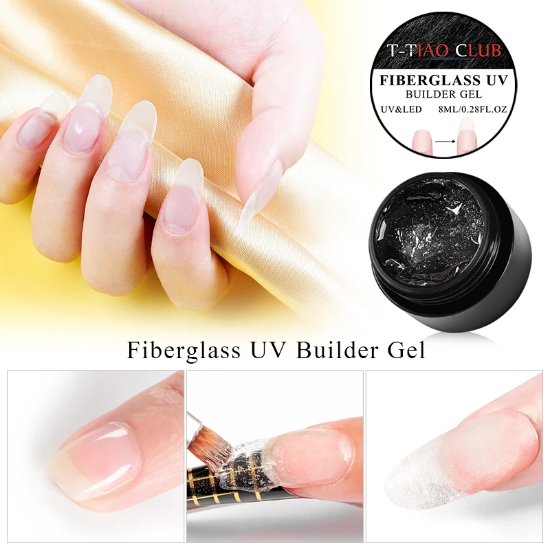 T-TIAO CLUB Fiberglass Building Extension UV Gel Polish Varnish Soak off Builder Extend Gel Tips Soak off Building Nails Art
T-TIAO CLUB Fiberglass Building Extension UV Gel Polish Varnish Soak off Builder Extend Gel Tips Soak off Building Nails Art