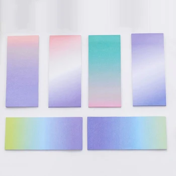 1 Pc Rainbow Memo Pads Decoration Stickers Self-Adhesive Stationery Sticky Notes N Times Paste
1 Pc Rainbow Memo Pads Decoration Stickers Self-Adhesive Stationery Sticky Notes N Times Paste