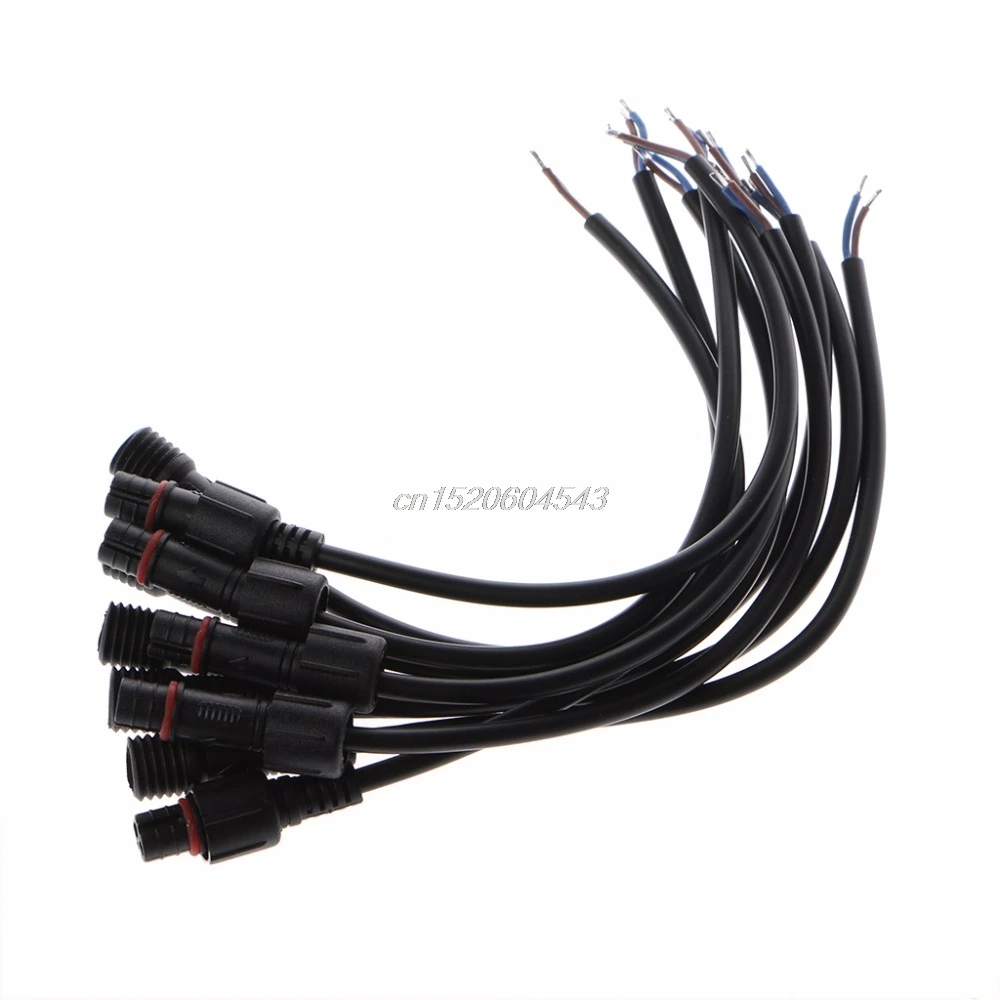 5 Pairs 2 Pin Male to Female Connector Waterproof Cable For Single Color LED Strips Light Wire Quick Connectors R06 Drop Ship
5 Pairs 2 Pin Male to Female Connector Waterproof Cable For Single Color LED Strips Light Wire Quick Connectors R06 Drop Ship