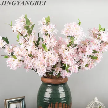Outstanding Artificial Silk Lilac Flowers 1 Bouquet Lilac simulation silk flower bride bouquet New Year home decoration wedding
Outstanding Artificial Silk Lilac Flowers 1 Bouquet Lilac simulation silk flower bride bouquet New Year home decoration wedding