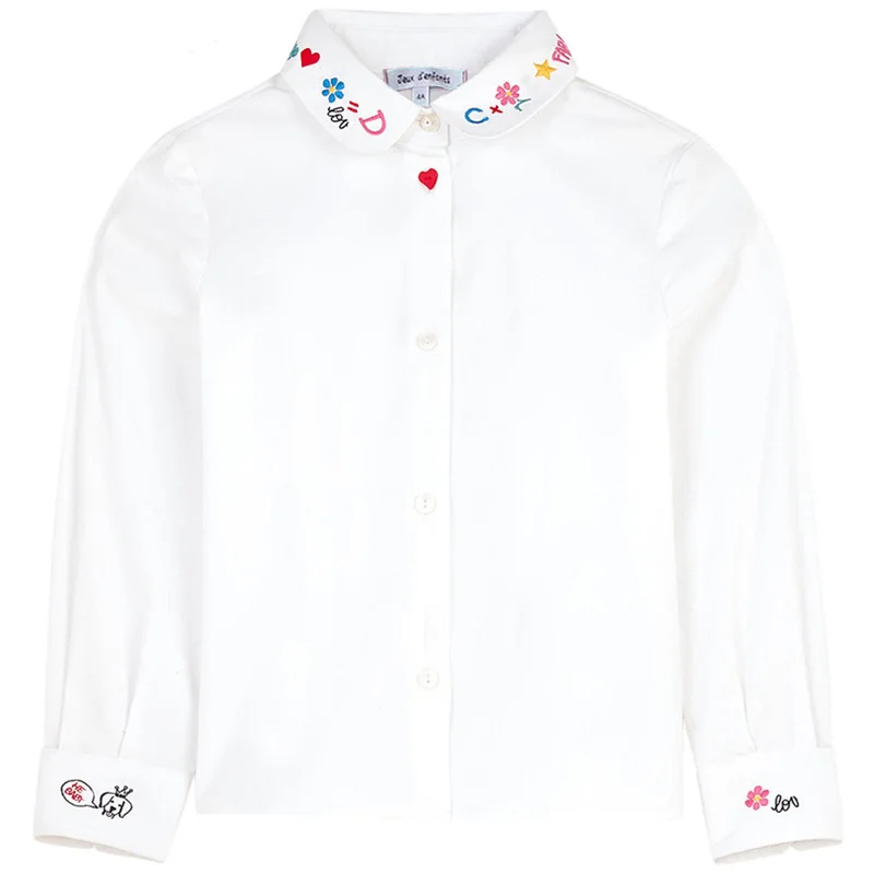 2018 Brand Kids Blouses For Girl Clothes Cotton Girl Shirts Full Sleeve Children School Uniforms Spring Formal Students Clothing
2018 Brand Kids Blouses For Girl Clothes Cotton Girl Shirts Full Sleeve Children School Uniforms Spring Formal Students Clothing