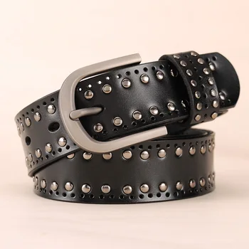 Unisex belt fashion belts for women leisure leather pin buckle belt men High quality leather belt
Unisex belt fashion belts for women leisure leather pin buckle belt men High quality leather belt