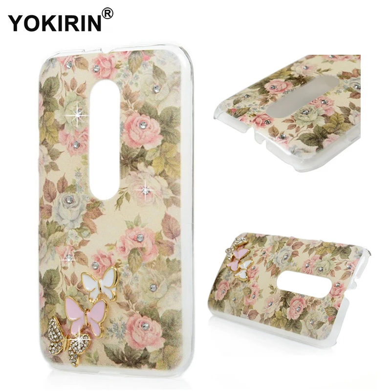 YOKIRIN Rhinestone Case for Motorola Moto G3 Luxury Glitter Crystal Diamond Ultra Slim PC Protective Back Cover for Moto G3
YOKIRIN Rhinestone Case for Motorola Moto G3 Luxury Glitter Crystal Diamond Ultra Slim PC Protective Back Cover for Moto G3
