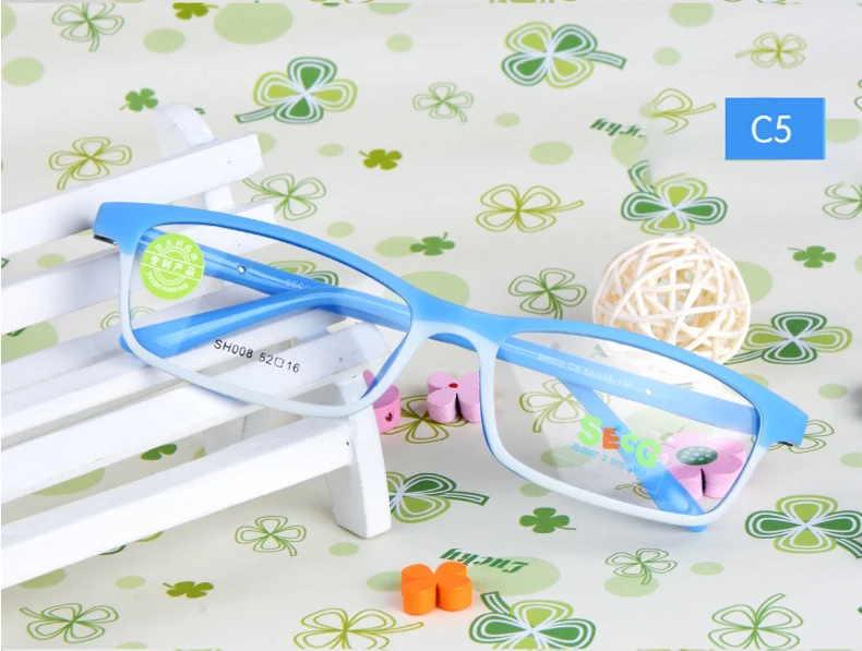 SECG Unisex Children's Eyeglasses - Image 5