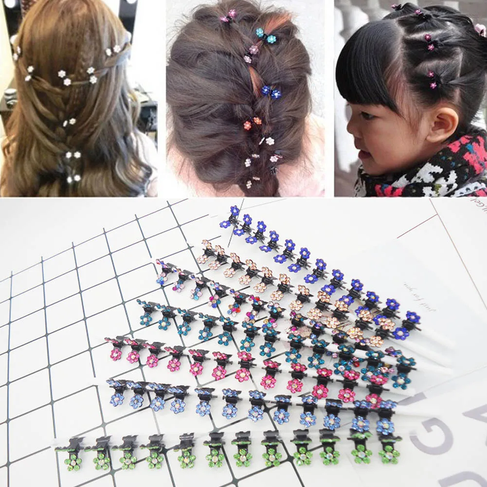 2019 New 1PCS Girls Small Crystal Flowers Metal Hair Claws Children Mini Rhinestone Hair Clamp Kids Hair Baby Clips
2019 New 1PCS Girls Small Crystal Flowers Metal Hair Claws Children Mini Rhinestone Hair Clamp Kids Hair Baby Clips