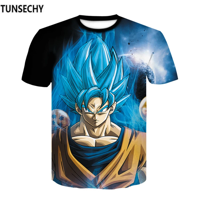 Super Saiyan 3D t shirt Anime Dragon Ball Z Goku Summer Fashion Tee Tops Men/Boy Master Roshi Print Clothes Cartoon T-shirt 2018
Super Saiyan 3D t shirt Anime Dragon Ball Z Goku Summer Fashion Tee Tops Men/Boy Master Roshi Print Clothes Cartoon T-shirt 2018