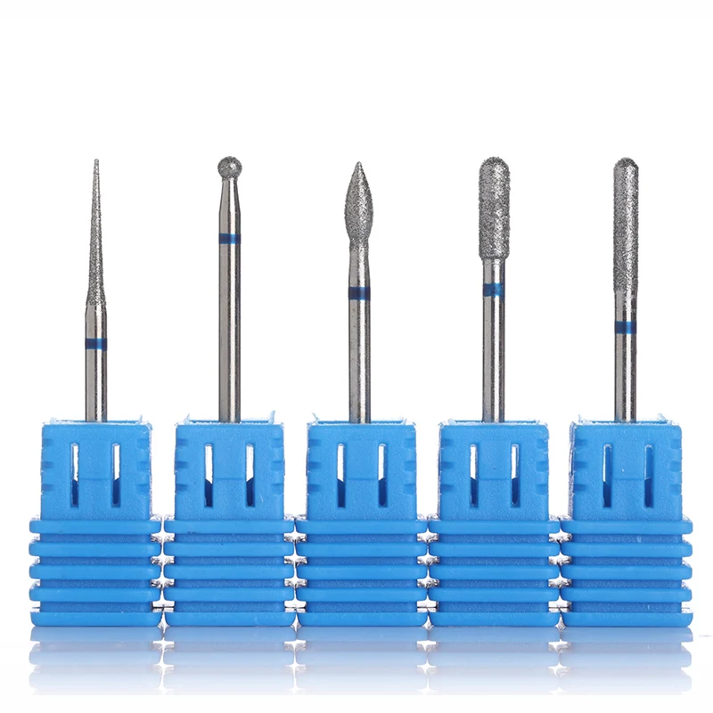 

1Pc Blue Nail Drill Bit Replacement File Remove Broach For Electric Manicure Machine Accessories Nail Art Tool