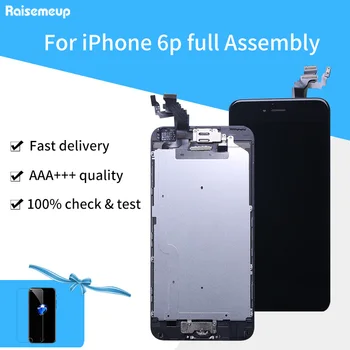 AAAAA quality Complete LCD for iphone 6 plus Full Assembly Touch for iphone 6p A1522 A1524 A1593 with Tempered glass Free Gifts
AAAAA quality Complete LCD for iphone 6 plus Full Assembly Touch for iphone 6p A1522 A1524 A1593 with Tempered glass Free Gifts
