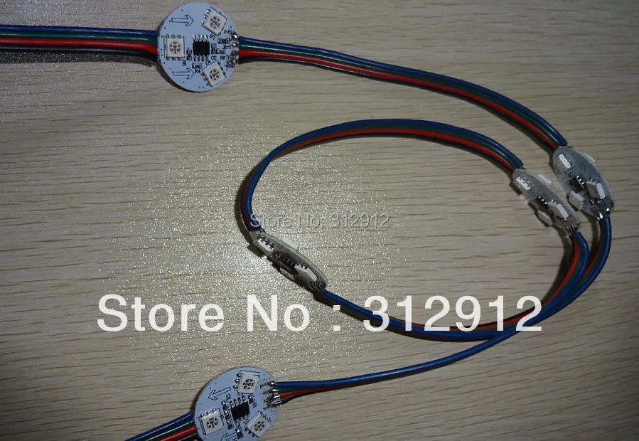 40pcs DC12V WS2811 digital PCB,non-waterproof;6pcs 5050 SMD RGB LED;double size;25mm diameter
40pcs DC12V WS2811 digital PCB,non-waterproof;6pcs 5050 SMD RGB LED;double size;25mm diameter