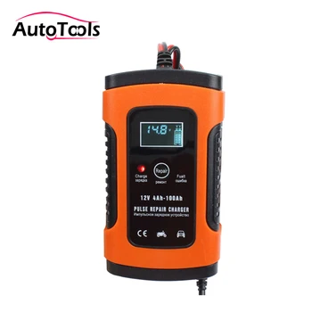 12V 6A auto car portable battery Charger with LCD screen for car/motorcycle Lead Acid pulse repairt tool car accessories
12V 6A auto car portable battery Charger with LCD screen for car/motorcycle Lead Acid pulse repairt tool car accessories