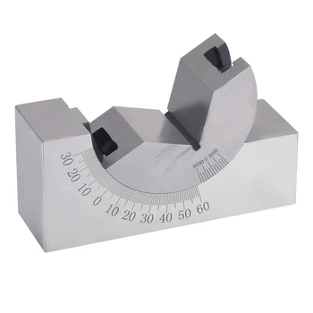 1Pcs High Precision 0-60 Degree Gauge Adjustable Angle Block with Wrench For Milling Machine Tools
1Pcs High Precision 0-60 Degree Gauge Adjustable Angle Block with Wrench For Milling Machine Tools