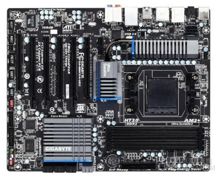 For Gigabyte GA-990FXA-UD5 Original Used Desktop Motherboard 990FXA-UD5 for AMD 990FX Socket AM3 AM3+ DDR3 On Sale
For Gigabyte GA-990FXA-UD5 Original Used Desktop Motherboard 990FXA-UD5 for AMD 990FX Socket AM3 AM3+ DDR3 On Sale