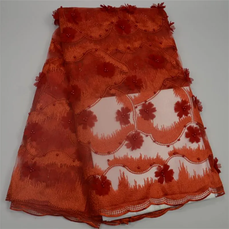 New Pattern with 3d flower bead in 5 yards French laces African tulle lace fabric factory price net lace fabrics for women dress
New Pattern with 3d flower bead in 5 yards French laces African tulle lace fabric factory price net lace fabrics for women dress