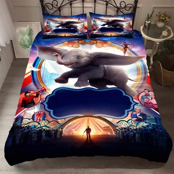 Cartoon Elephant Performance 3D Print Bedding Set Character Duvet Cover Set Boys Bed Linen Set 3PCS AU/EU/US Size Bedclothes
Cartoon Elephant Performance 3D Print Bedding Set Character Duvet Cover Set Boys Bed Linen Set 3PCS AU/EU/US Size Bedclothes