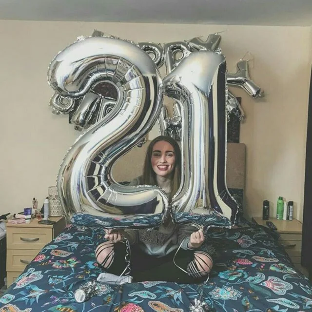 2pcs 40 inch Rose Gold Number 21 Foil Balloons Adult 21th Birthday Party Anniversary Digit Helium Balaos Decoration Globos
2pcs 40 inch Rose Gold Number 21 Foil Balloons Adult 21th Birthday Party Anniversary Digit Helium Balaos Decoration Globos