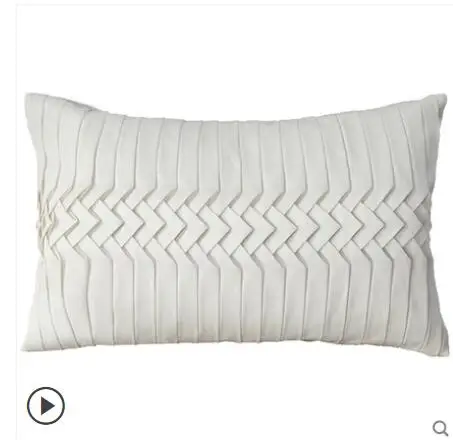 European and American style solid color simple pillowcase hand-woven office car cushion cover
European and American style solid color simple pillowcase hand-woven office car cushion cover