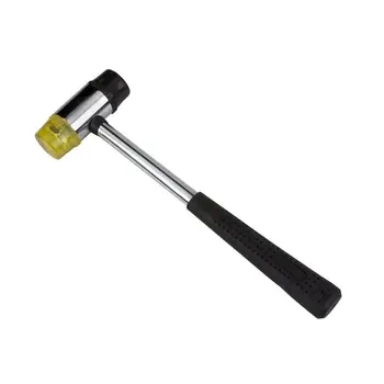 Multi-purpose dual mini rubber and nylon head 40MM double-sided rubber hammer
Multi-purpose dual mini rubber and nylon head 40MM double-sided rubber hammer