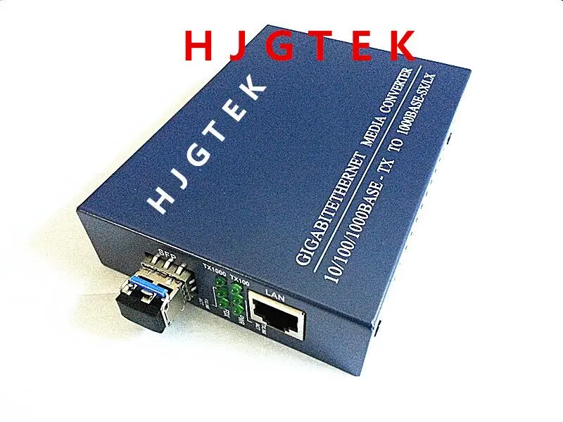 SFP Gigabit Fiber Optical Media Converter 1000Mbps 20km Single Mode Duplex LC Port
SFP Gigabit Fiber Optical Media Converter 1000Mbps 20km Single Mode Duplex LC Port