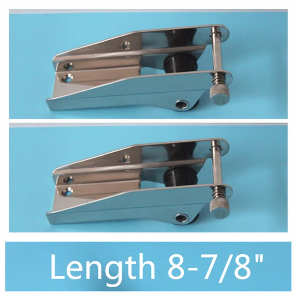 2pcs 8-7/8" Stainless Steel 304 Fairlead Anchor Roller For Boat Yacht Sailboat Bow Anchor Chain Roller
2pcs 8-7/8" Stainless Steel 304 Fairlead Anchor Roller For Boat Yacht Sailboat Bow Anchor Chain Roller