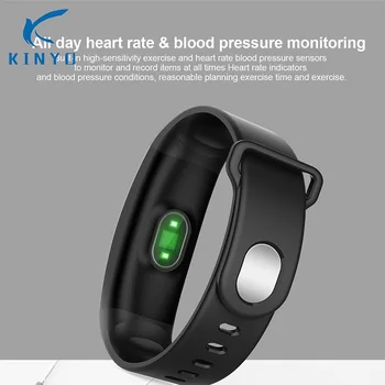New Smart Bluetooth Fitness Bracelet Watch Heart Rate Blood Pressure Meter Tracking Monitor Support Android IOS Phone smant band
New Smart Bluetooth Fitness Bracelet Watch Heart Rate Blood Pressure Meter Tracking Monitor Support Android IOS Phone smant band