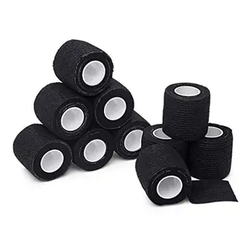 24pcs self-adhesive bandage roll black color self-adherent cohesive tape strong sports tape wrist for tattoo cover accessories
24pcs self-adhesive bandage roll black color self-adherent cohesive tape strong sports tape wrist for tattoo cover accessories
