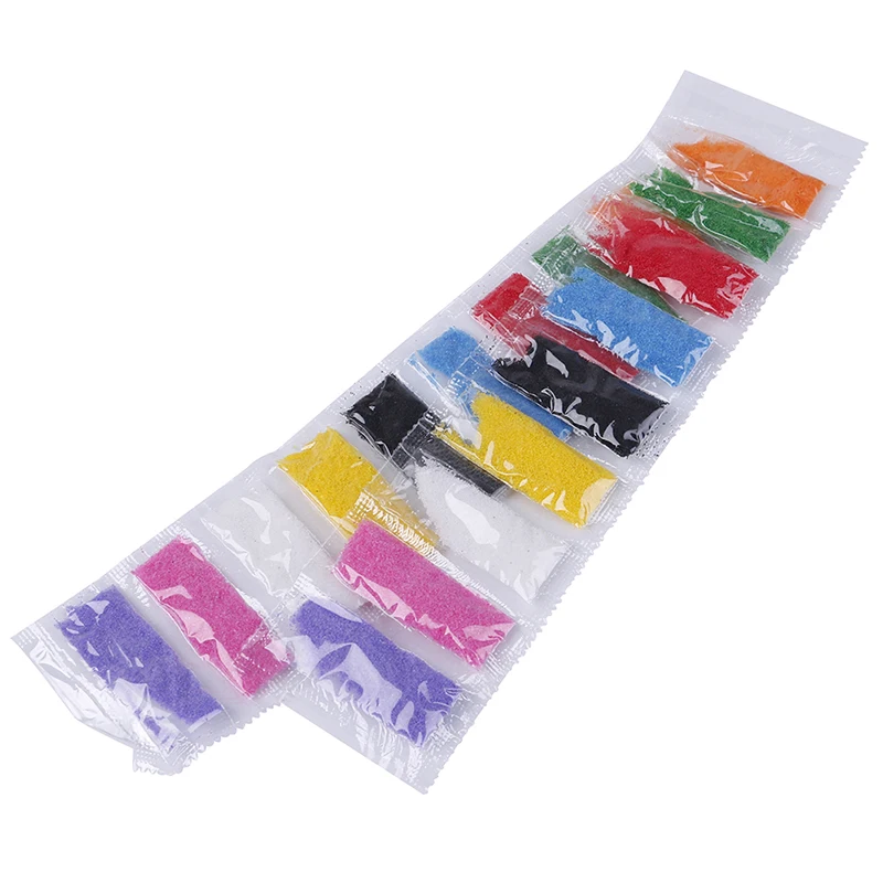 2pcs DIY 9 Color Painting Sand Professional Colorful Kids Backup Sand Bar Children's Learning Educational Baby Drawing Sands
2pcs DIY 9 Color Painting Sand Professional Colorful Kids Backup Sand Bar Children's Learning Educational Baby Drawing Sands