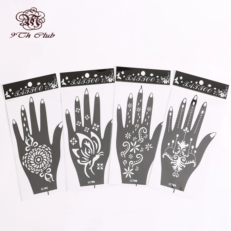 4 Pair (8pcs)Henna Hand Tattoo Stencil Templates For Body Paint,Flower Glitter Airbrush Mehndi Henna Tattoo Stencils 5#6#8#9#
4 Pair (8pcs)Henna Hand Tattoo Stencil Templates For Body Paint,Flower Glitter Airbrush Mehndi Henna Tattoo Stencils 5#6#8#9#