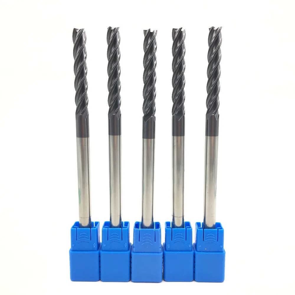 1PC 4 Flutes Tungsten Carbide End Mill Set HRC45 Straight Shank CNC tool 1mm/2mm/3mm/4mm/5mm/6mm/8mm/10mm
1PC 4 Flutes Tungsten Carbide End Mill Set HRC45 Straight Shank CNC tool 1mm/2mm/3mm/4mm/5mm/6mm/8mm/10mm
