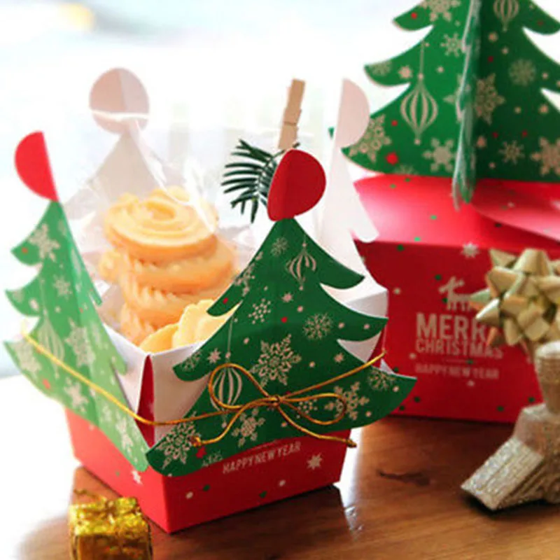 5pcs/10pcs set Merry Christmas Tree Bell Paper Favour Gift Candy Chocolate Cupcake Bags Boxes Party Wedding Decoration Supplies
5pcs/10pcs set Merry Christmas Tree Bell Paper Favour Gift Candy Chocolate Cupcake Bags Boxes Party Wedding Decoration Supplies
