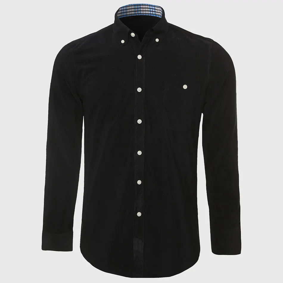 Men Button Corduroy Shirt Flannel Plaid Shirt Dress Long Sleeve Male Slim Cotton Clothes Contrast Cuff Formal Western Style
Men Button Corduroy Shirt Flannel Plaid Shirt Dress Long Sleeve Male Slim Cotton Clothes Contrast Cuff Formal Western Style