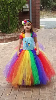Colorful Girls Cartoon Tutu Dresses Baby Crochet Horse Fancy Tulle Dress Ball Gown with Flower Headband Kids Party Cosplay Dress
Colorful Girls Cartoon Tutu Dresses Baby Crochet Horse Fancy Tulle Dress Ball Gown with Flower Headband Kids Party Cosplay Dress
