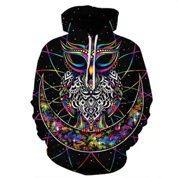 New 3D Printing Owl Hoodies Men Women Sweatshirts Animal Fashion Pullover Brand Drop Ship Tracksuits Casual Lovers Black Hoodie
New 3D Printing Owl Hoodies Men Women Sweatshirts Animal Fashion Pullover Brand Drop Ship Tracksuits Casual Lovers Black Hoodie