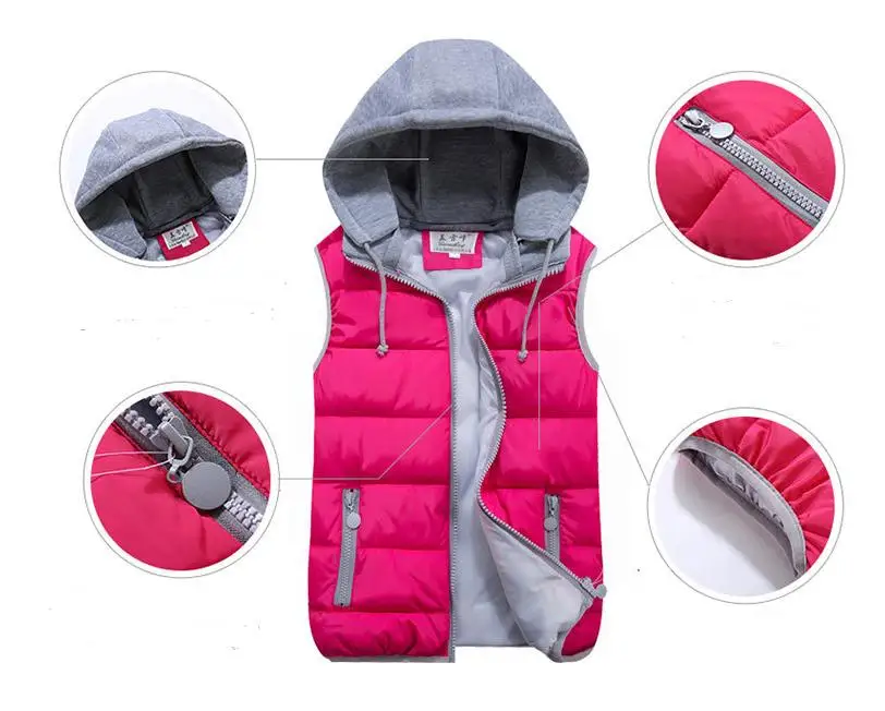 Women's autumn and winter detachable hood vest new Slim hooded cotton fashion glossy female models down waistcoat 20
Women's autumn and winter detachable hood vest new Slim hooded cotton fashion glossy female models down waistcoat 20