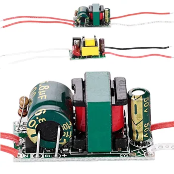 

LED Driver 3W 4W 5W 7W For LEDs AC 110V 220V Power Supply Constant Current Voltage Control Lighting Transformers To 3-12V 12-24V