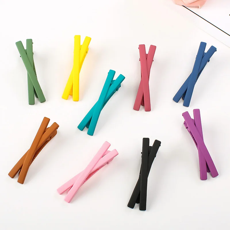 10pcs/lot Baby Girls Cross Hair Pin Barrette Clip Bangs Hairclip Headdress Hair Clips Women Hairpin Grips Hair Accessories
10pcs/lot Baby Girls Cross Hair Pin Barrette Clip Bangs Hairclip Headdress Hair Clips Women Hairpin Grips Hair Accessories
