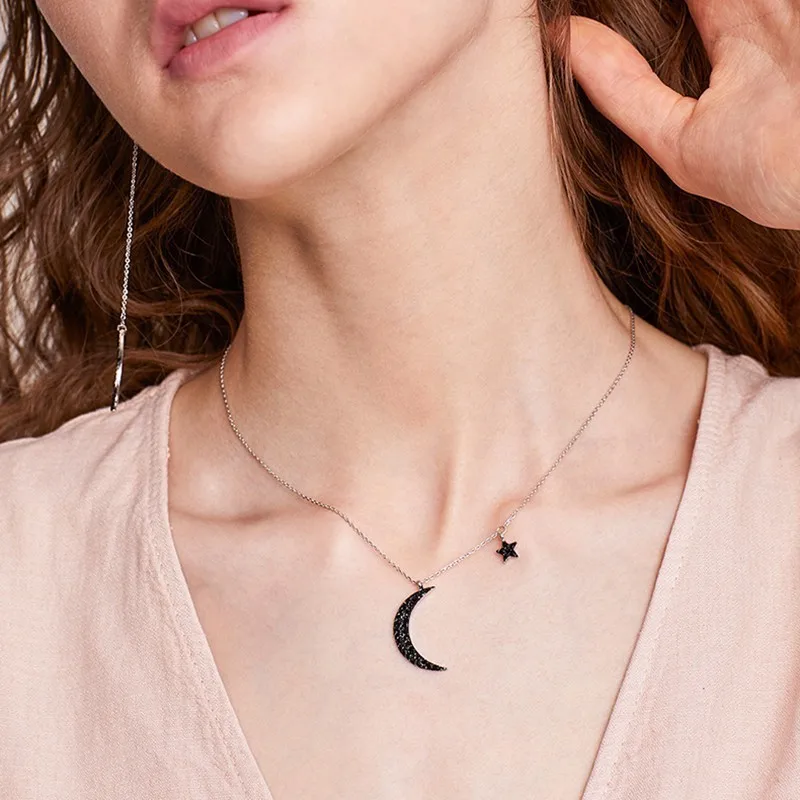 WKOUD EAM Jewelry / 2019 New Fashion Temperament Rhinestone Inlaid Stars Moon Necklace Women's Accessories S#N42301
WKOUD EAM Jewelry / 2019 New Fashion Temperament Rhinestone Inlaid Stars Moon Necklace Women's Accessories S#N42301