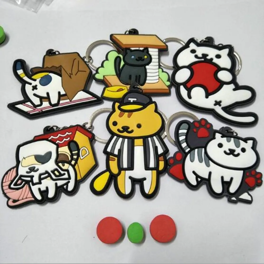 Japanese game Neko Atsume PVC cosplay pendant keychain lovely mini cat classic Fashion Hot Sale Online Llavero Chaveiro toy 2018
Japanese game Neko Atsume PVC cosplay pendant keychain lovely mini cat classic Fashion Hot Sale Online Llavero Chaveiro toy 2018
