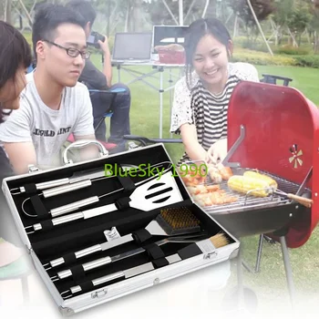 6 PCS Stainless Steel BBQ Barbecue Cooking Cutters Brushes Tool Utensil Set Silver Free Shipping
6 PCS Stainless Steel BBQ Barbecue Cooking Cutters Brushes Tool Utensil Set Silver Free Shipping