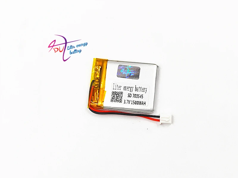 XHR-2P 2.54 703545 3.7V 1500MAH 703443 3.7V Lithium Polymer LiPo Rechargeable Battery For Mp3 DVD PAD mobile tablet pc power ban
XHR-2P 2.54 703545 3.7V 1500MAH 703443 3.7V Lithium Polymer LiPo Rechargeable Battery For Mp3 DVD PAD mobile tablet pc power ban