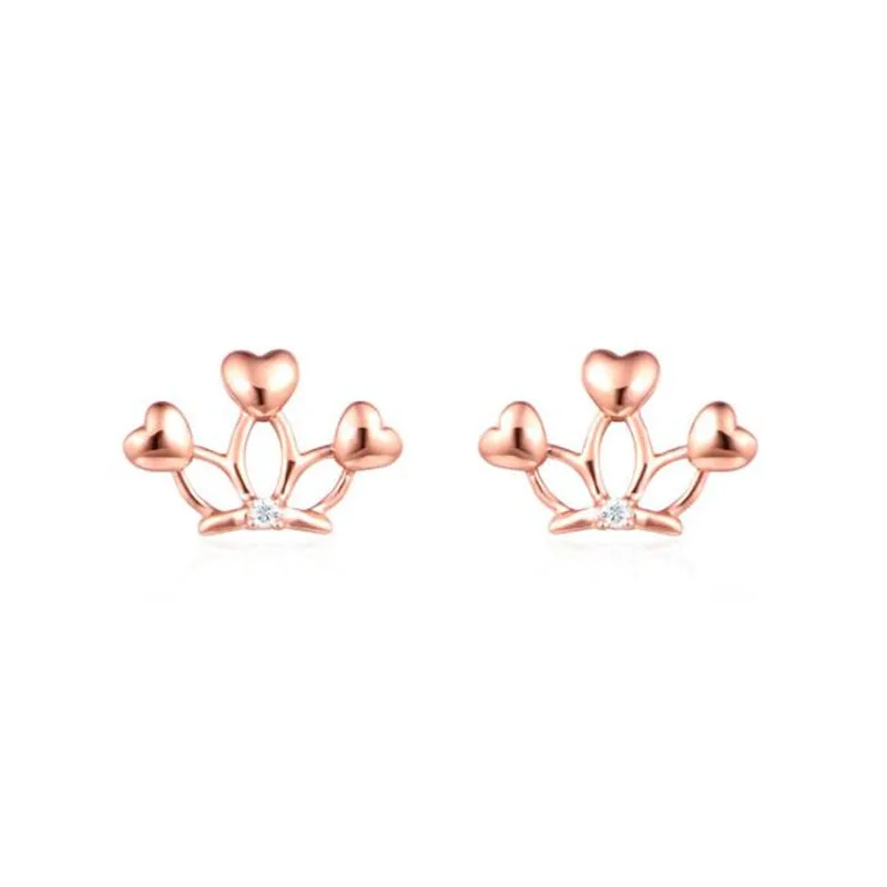 100% 18K Gold My Princess Tiara Clear CZ Heart Crown Stud Earrings For Women Wedding Earrings Fine Jewelry AU750 1.29g
100% 18K Gold My Princess Tiara Clear CZ Heart Crown Stud Earrings For Women Wedding Earrings Fine Jewelry AU750 1.29g