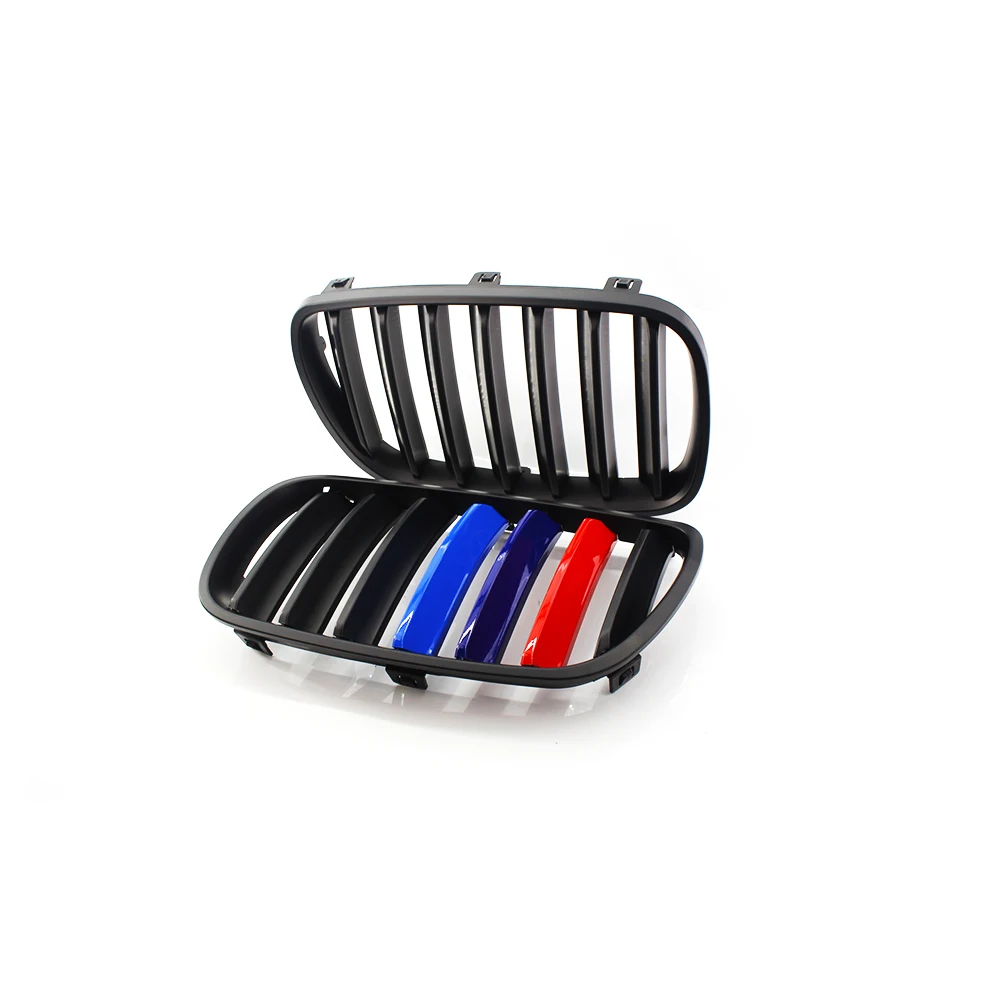 Matte Black M-Color Front Center Kidney Grille for BMW E83 X3 2007-2010 2008 2009 Grill Facelift
Matte Black M-Color Front Center Kidney Grille for BMW E83 X3 2007-2010 2008 2009 Grill Facelift
