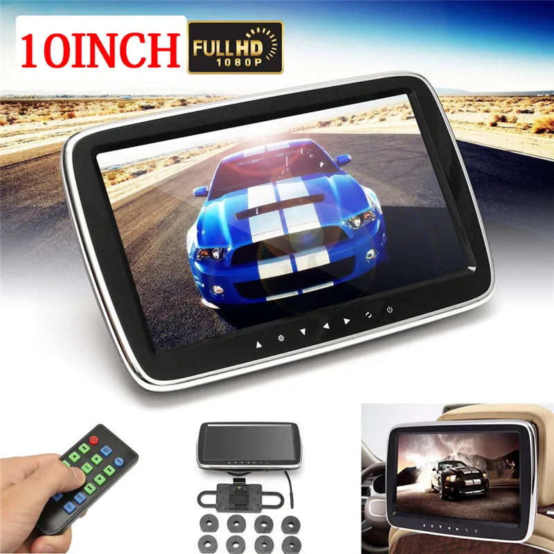 10inch DC12-24V PAL/NTSC 7W HD Digital LCD Screen Car Auto Headrest Monitor Media HiFi FM Audio Emission MP5 Player USB#291991
10inch DC12-24V PAL/NTSC 7W HD Digital LCD Screen Car Auto Headrest Monitor Media HiFi FM Audio Emission MP5 Player USB#291991