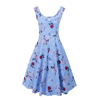 Summer Sleeveless Printing Restore Ancient Ways 50S Will Pendulum Square Lead Dress Special
Summer Sleeveless Printing Restore Ancient Ways 50S Will Pendulum Square Lead Dress Special
