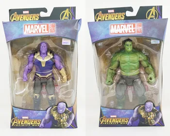 Hot Comic Film Marvel Super Hero The Avengers Infinity War Thanos Hulk Action Figure Figurine Toys best for Kids
Hot Comic Film Marvel Super Hero The Avengers Infinity War Thanos Hulk Action Figure Figurine Toys best for Kids