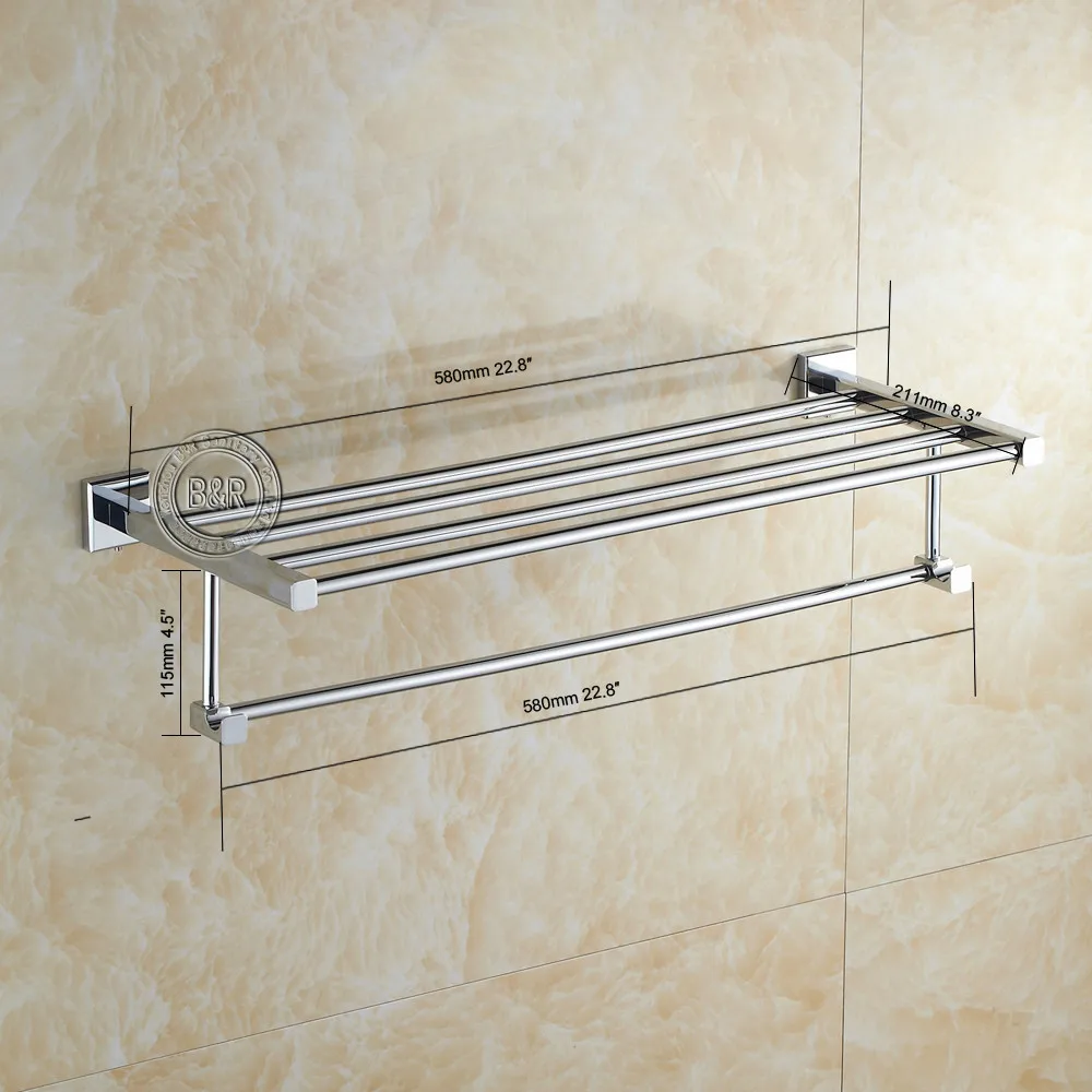 Free shipping BAKALA Fashionable Towel rack Bathroom accessories Towel bar chrome BR-87001
Free shipping BAKALA Fashionable Towel rack Bathroom accessories Towel bar chrome BR-87001