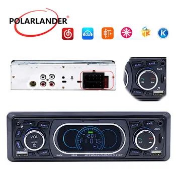 8809 Bluetooth Vehicle Car MP3 Player Stereo Audio Player with FM Radio AUX/TF/USB/FM Card U Disk Play Microphone Remote Control
8809 Bluetooth Vehicle Car MP3 Player Stereo Audio Player with FM Radio AUX/TF/USB/FM Card U Disk Play Microphone Remote Control