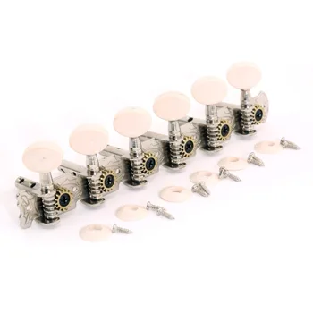 Musiclily 6 on a Plate Guitar Tuners Tuning Pegs Keys Machine Heads for Acoustic or Classical Guitar, Nickel
Musiclily 6 on a Plate Guitar Tuners Tuning Pegs Keys Machine Heads for Acoustic or Classical Guitar, Nickel