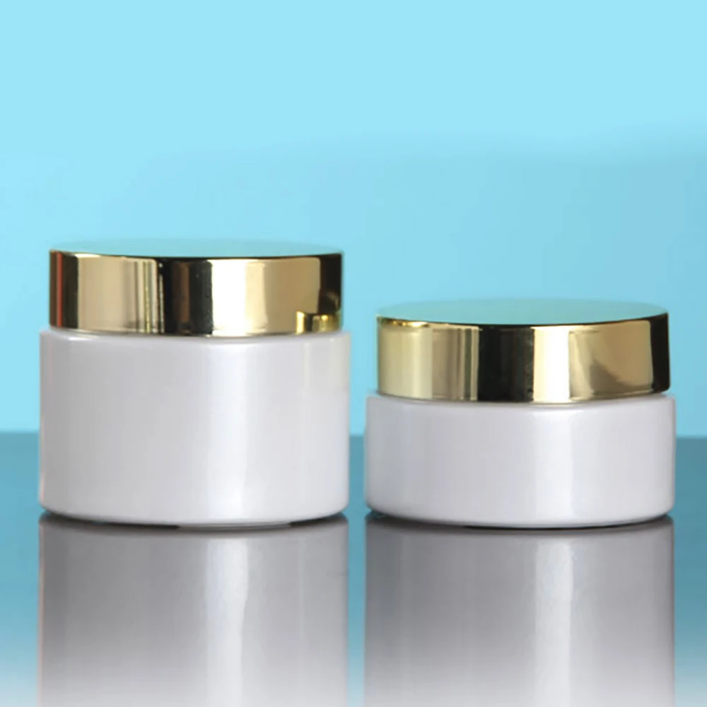 china supplier empty frosted/white face glass cream jars 50g, Travel Bottles for sale
china supplier empty frosted/white face glass cream jars 50g, Travel Bottles for sale