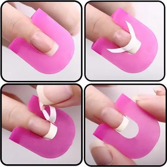 26 Pcs/lot Nail Polish Edge Anti-Flooding Plastic Template Clip Manicure Tools Set Full Wrap Nails Art Tools Pink New Arrival
26 Pcs/lot Nail Polish Edge Anti-Flooding Plastic Template Clip Manicure Tools Set Full Wrap Nails Art Tools Pink New Arrival