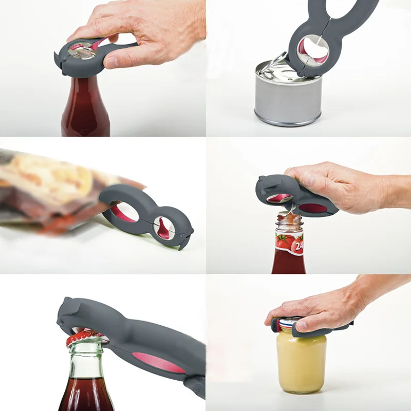 6 in 1 Multi Function Twist Bottle Opener, All in One Jar Gripper Can Wine Beer Lid Twist Off Jar Opener Claw
6 in 1 Multi Function Twist Bottle Opener, All in One Jar Gripper Can Wine Beer Lid Twist Off Jar Opener Claw